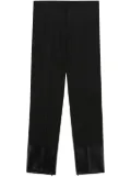 Helmut Lang slim-fit wool trousers - Black
