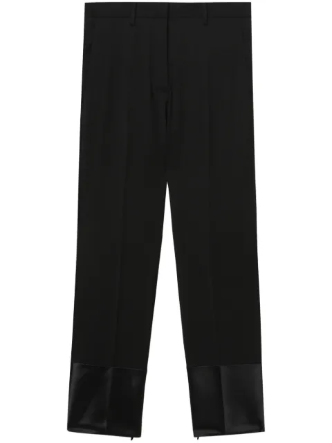 Helmut Lang slim-fit wool trousers