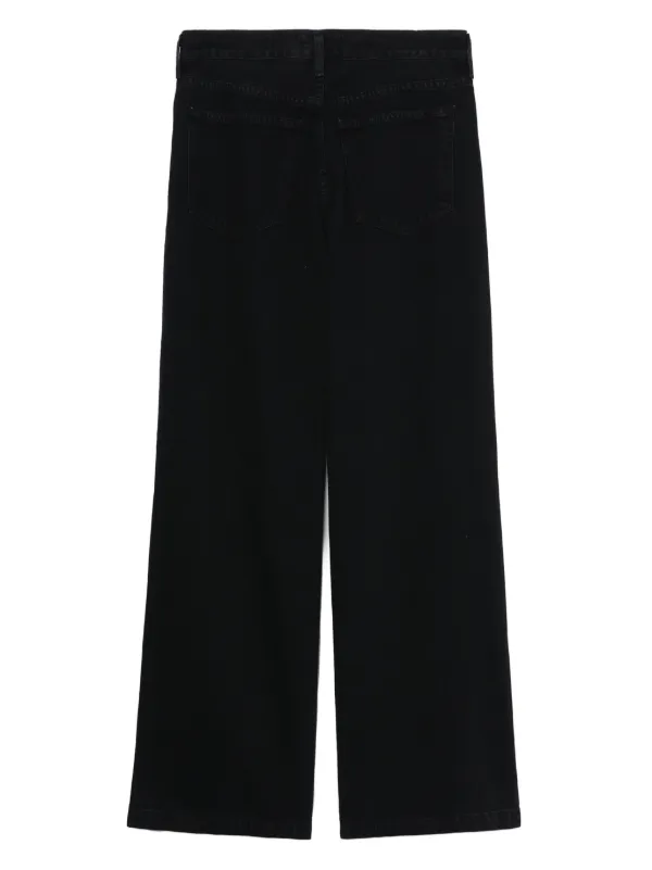 AGOLDE Ellis ワイドジーンズ | ブラック | FARFETCH JP