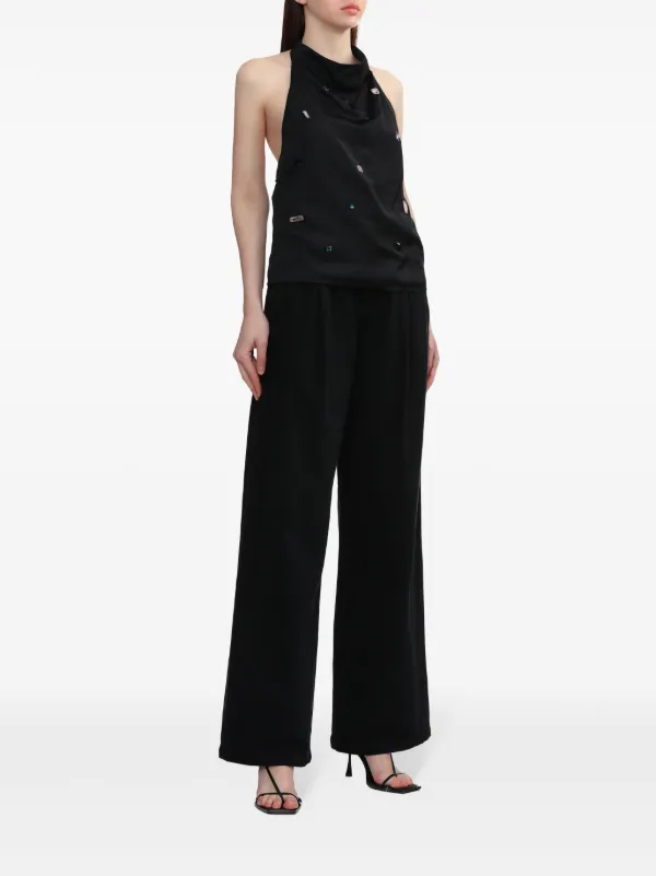 【関税込み】AGOLDE ブラック Ellis ジーンズ Ellis low-rise wide-leg jeans in black - Agolde | Mytheresa