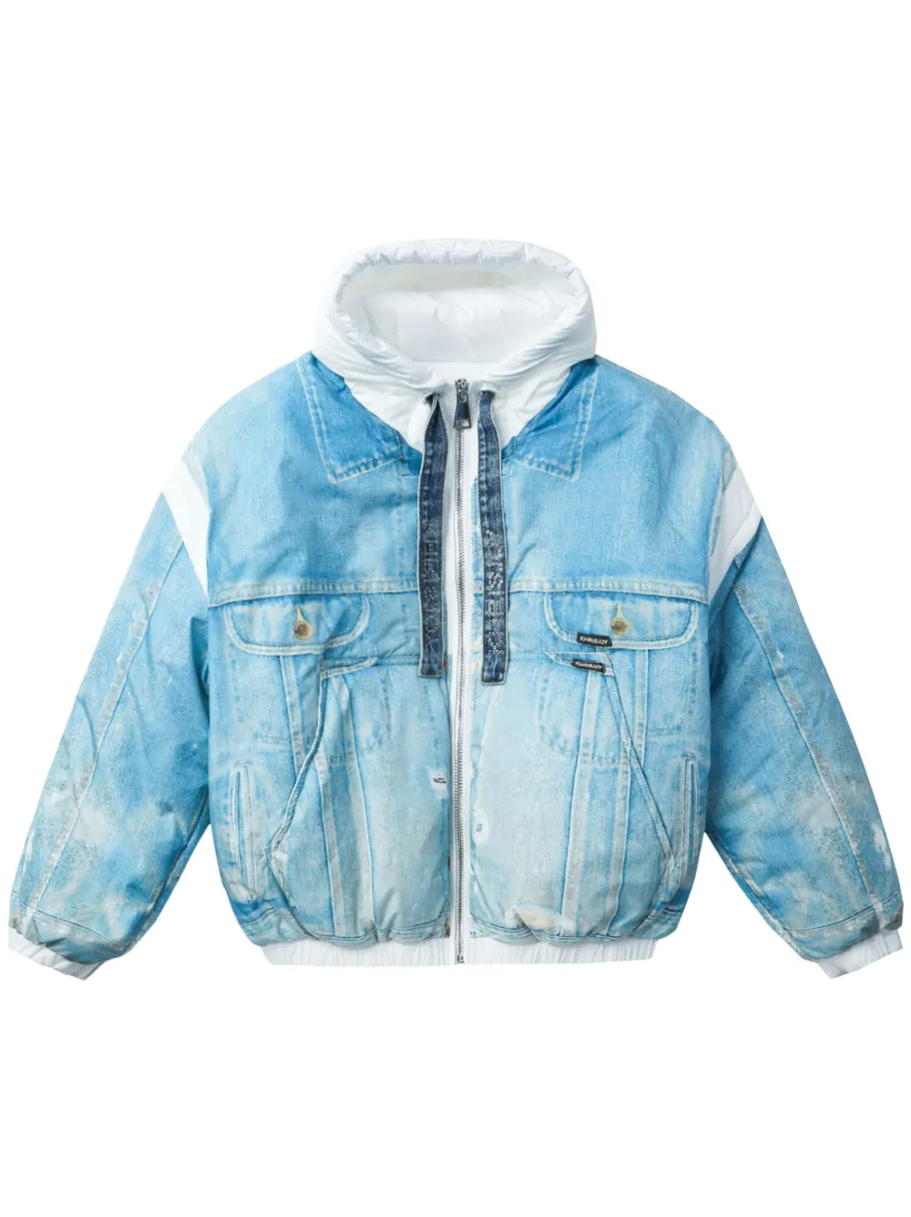 Khrisjoy Denim jack Blauw