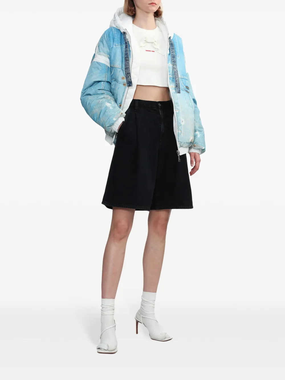 Khrisjoy Denim jack Blauw