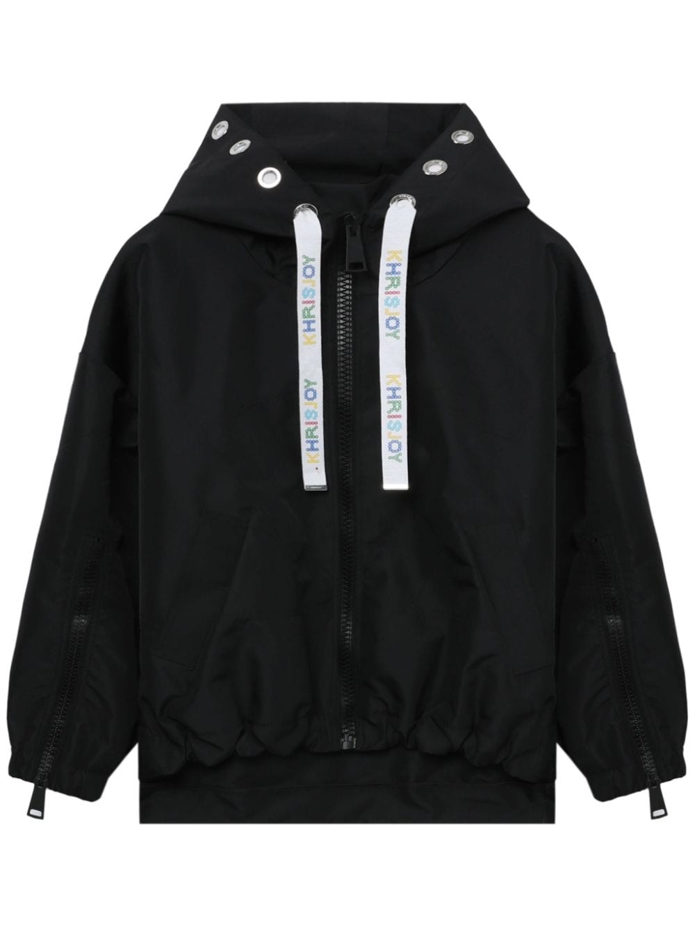 New Khris hooded windbreaker