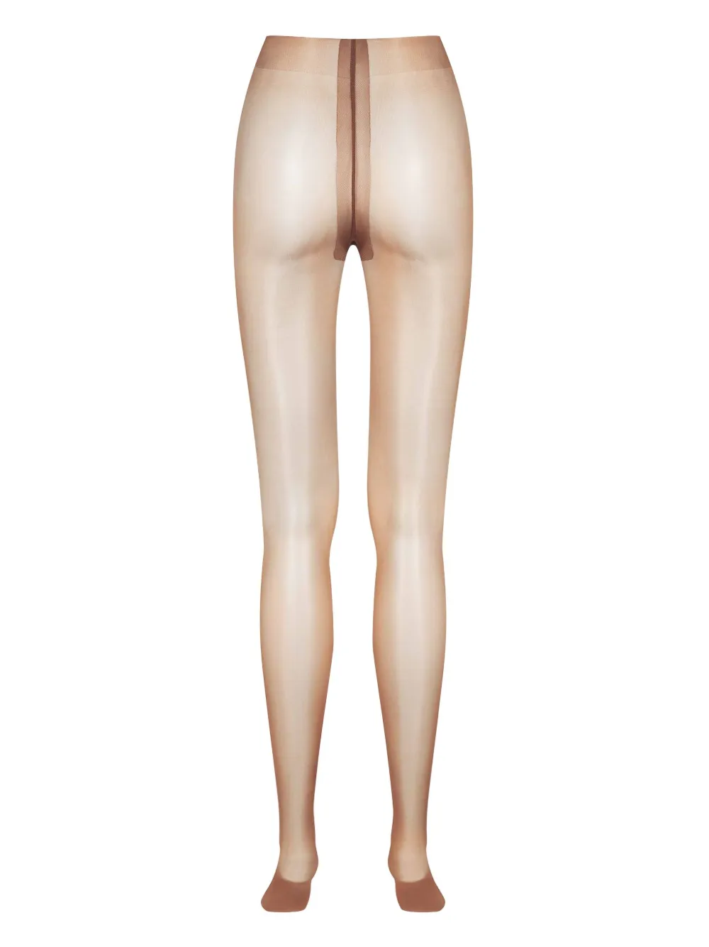 Maison Close Satijnen high waist panty Beige