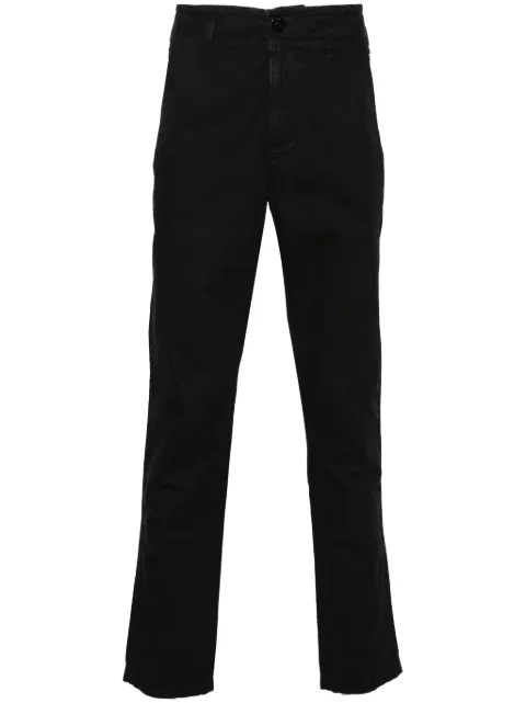 Stone Island pantalones chinos con parche del logo