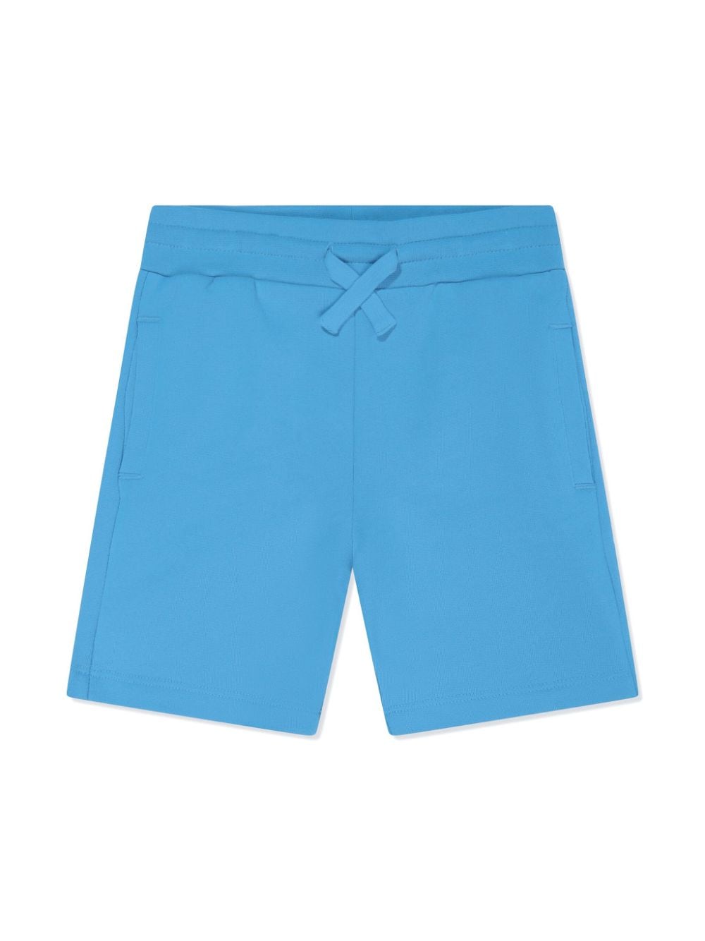 Shop Stella Mccartney Sun-print Cotton Shorts Set In Blue