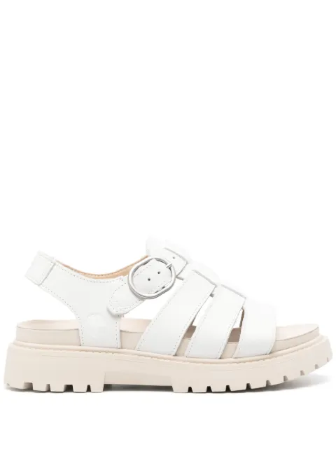Timberland sandalias con logo en relieve