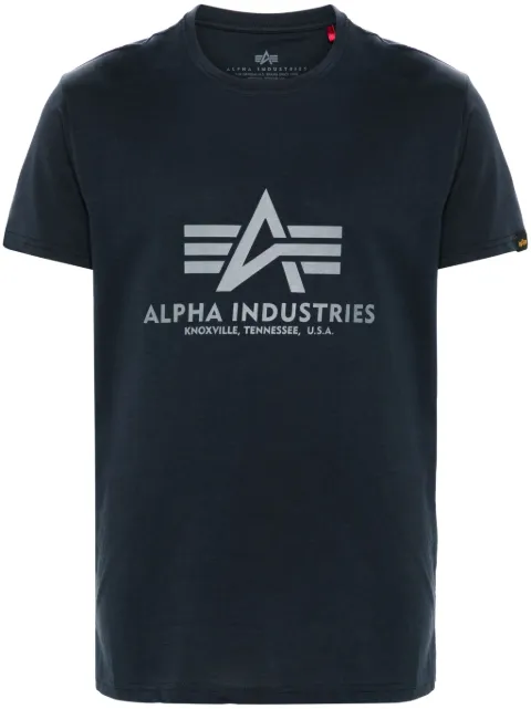 Alpha Industries logo-print cotton T-shirt
