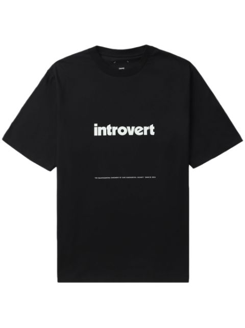 OAMC Introvert cotton T-shirt