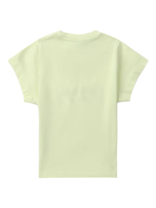 EYTYS Zion slogan-embroidered T-shirt | Neutrals | FARFETCH