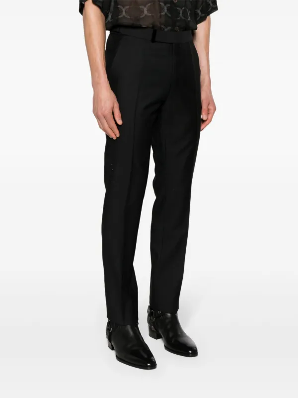 TOM FORD mid-rise Tailored Trousers | Black | FARFETCH