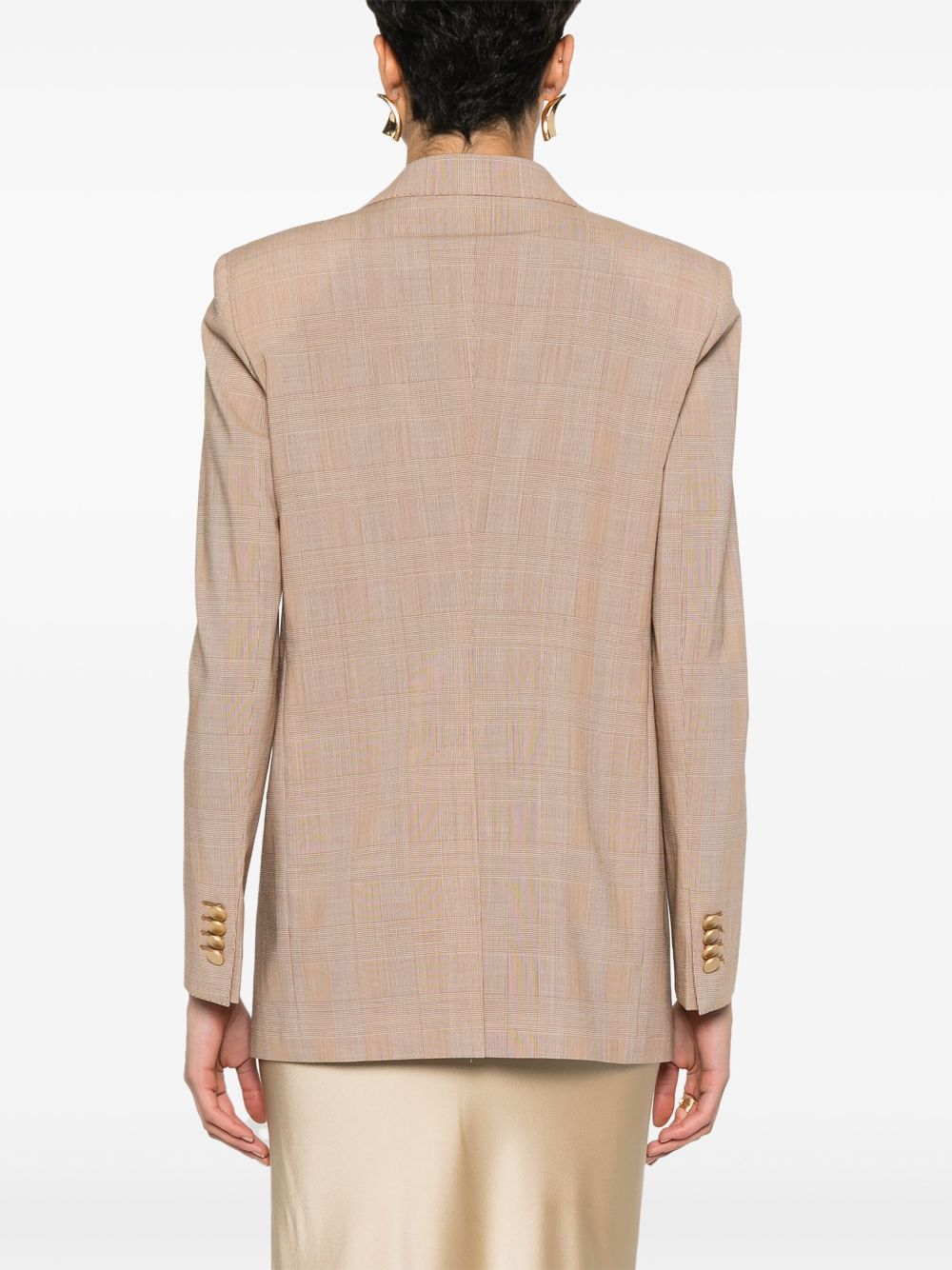 Shop Tagliatore J-bertha Single-breasted Blazer In Brown