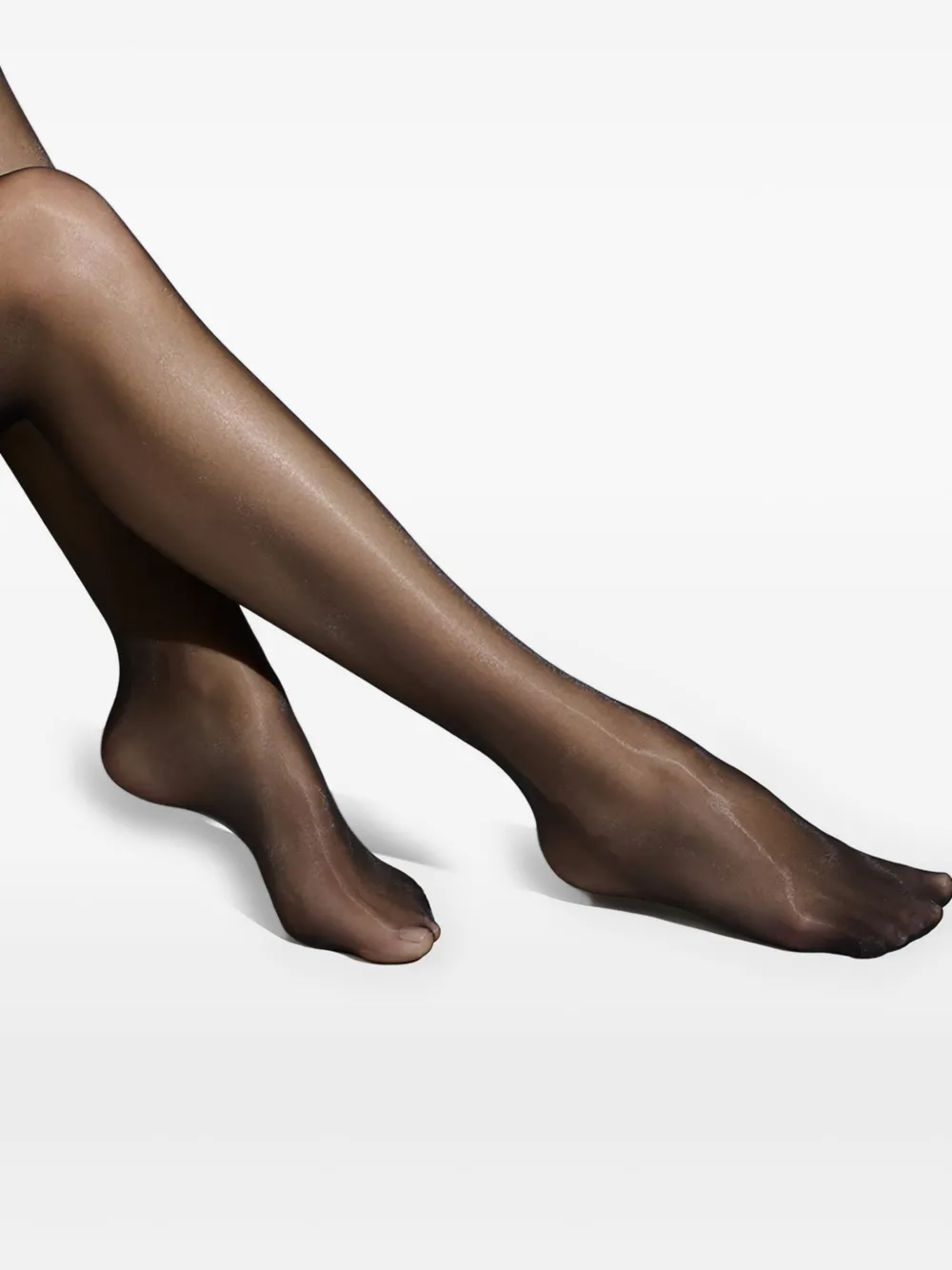 Maison Close Satijnen high waist panty Zwart