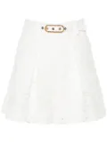 ZIMMERMANN corded-lace cotton shorts - White