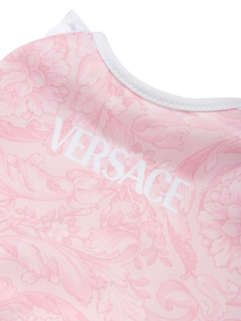 Versace Kids Badpak met Barocco logoprint Roze