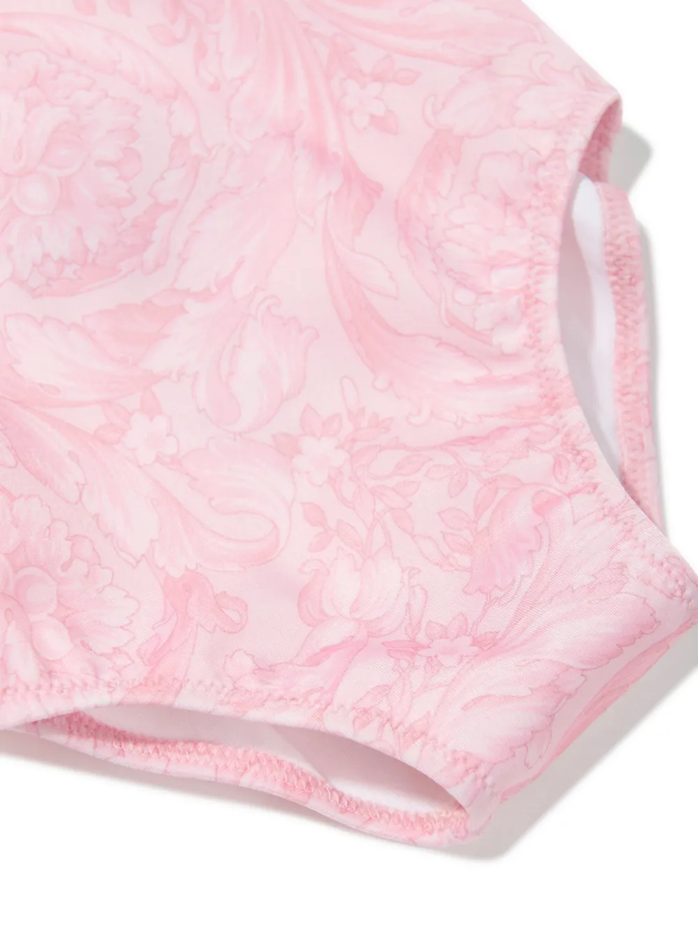Versace Kids Badpak met Barocco logoprint Roze