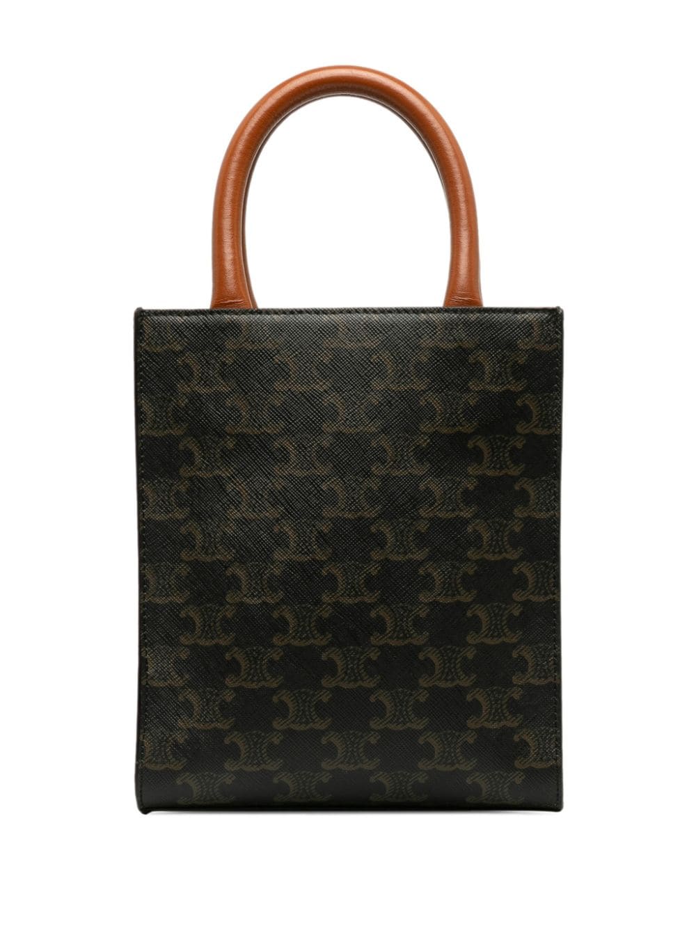 Céline Pre-Owned 2020 Triomphe Vertical Cabas mini-shopper - Bruin