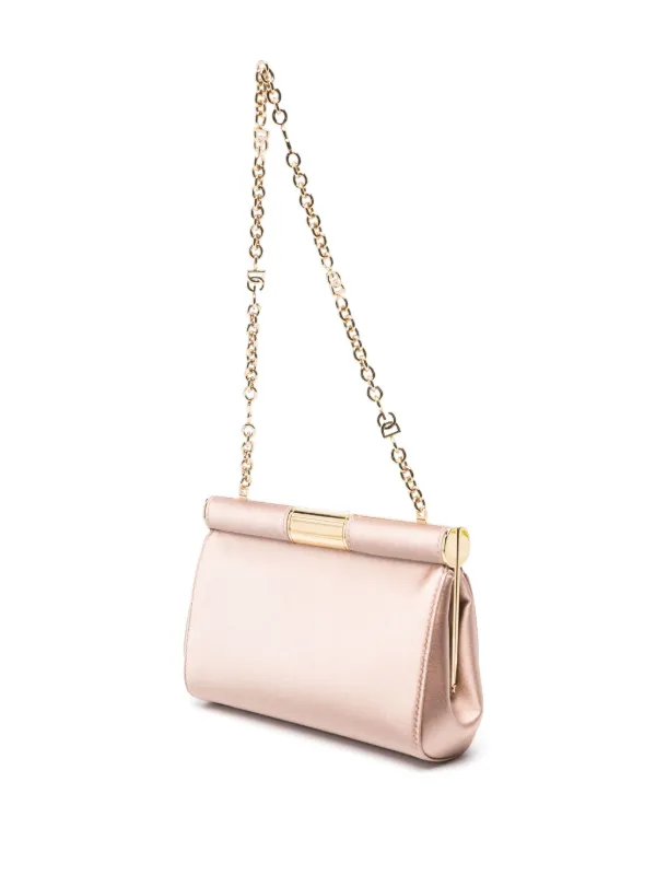 【Dolce & Gabbana】Marlene ディアスキン ショルダーバッグ Small Marlene shoulder bag in Beige for Women