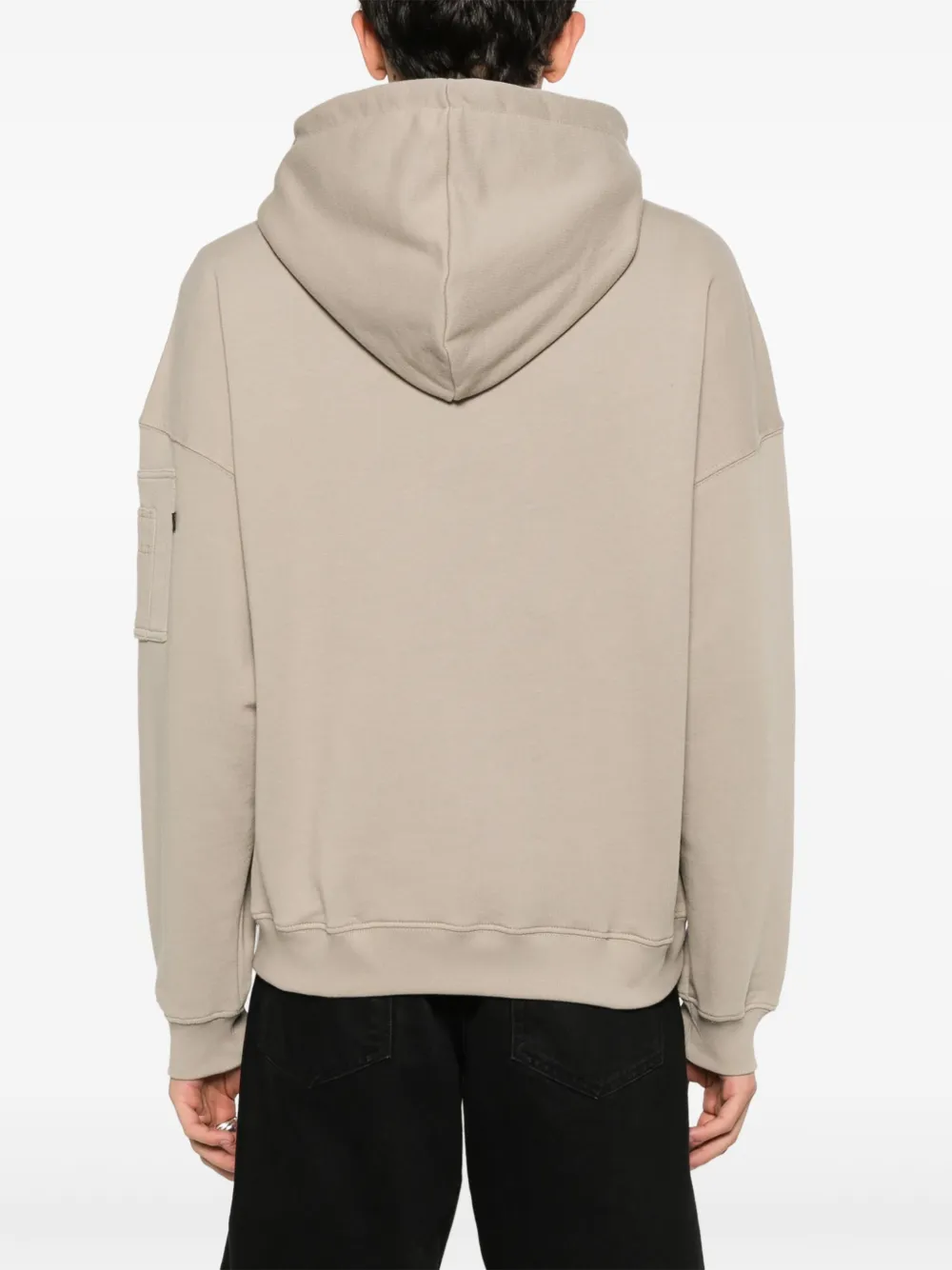 Alpha Industries Katoenen hoodie Beige