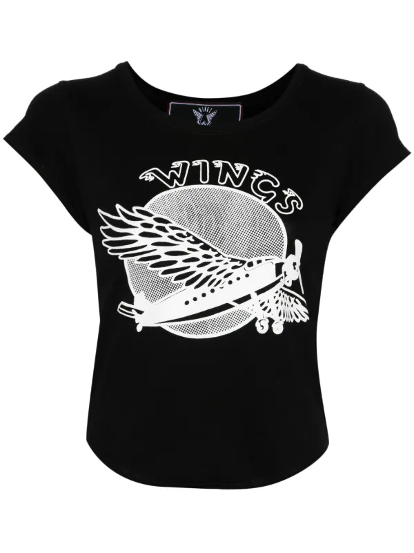 Stella McCartney グラフィック Tシャツ | ブラック | FARFETCH JP
