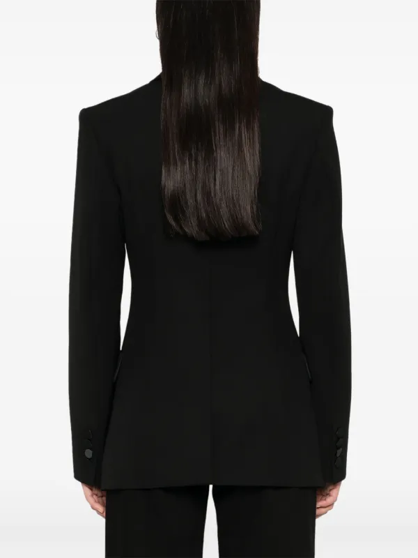 Stella McCartney Wool single-breasted Blazer | Black | FARFETCH