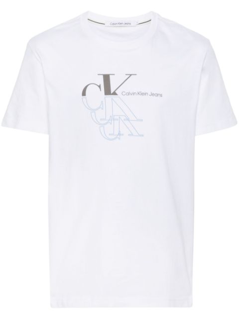 Calvin Klein logo-print cotton T-shirt