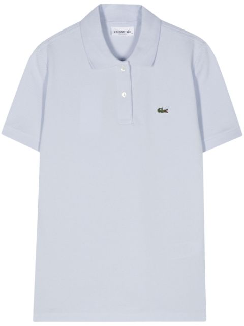 Lacoste embroidered-logo cotton polo shirt Women