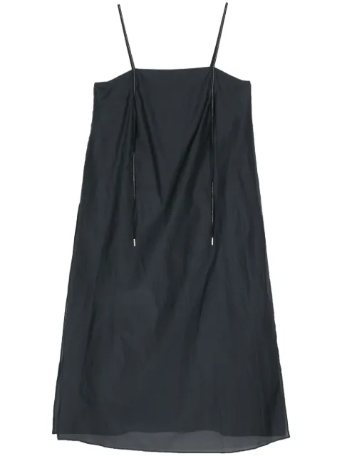 Peserico sleeveless semi-sheer top