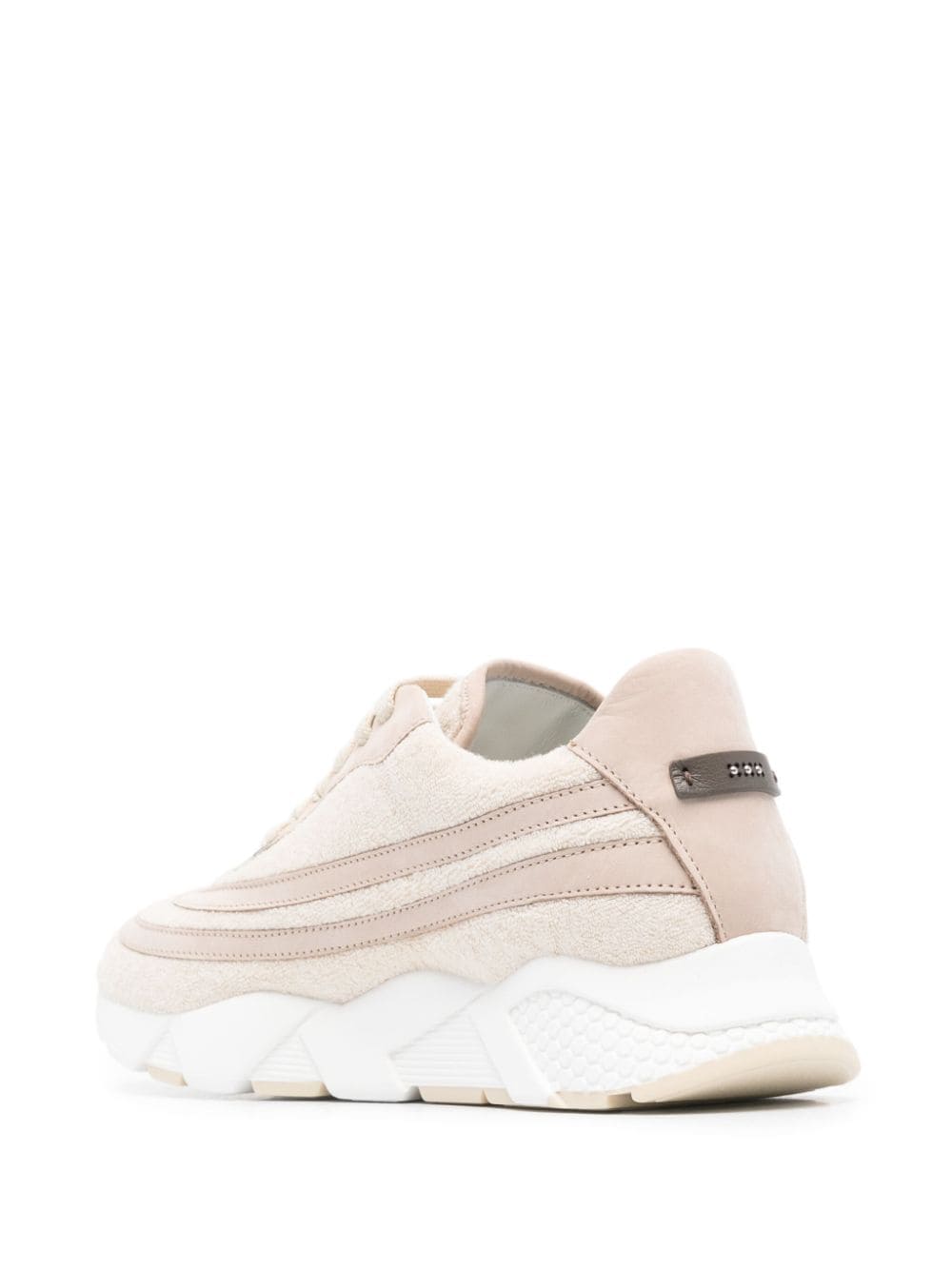 Shop Peserico Terry-cloth Sneakers In Neutrals