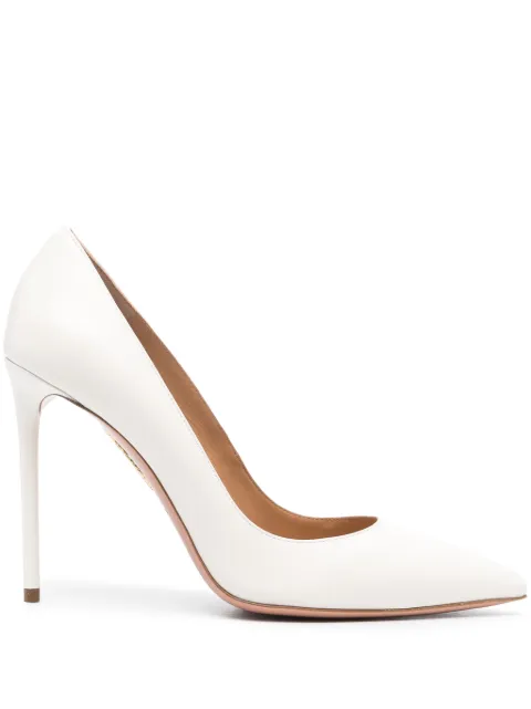 Aquazzura Purist 105mm pointed-toe pumps