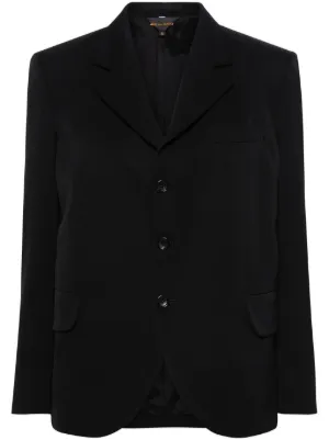 Comme Des Garçons ショールラペル ジャケット | ブラック | FARFETCH JP
