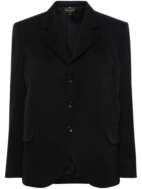 Comme Des Garçons single-breasted wool blazer