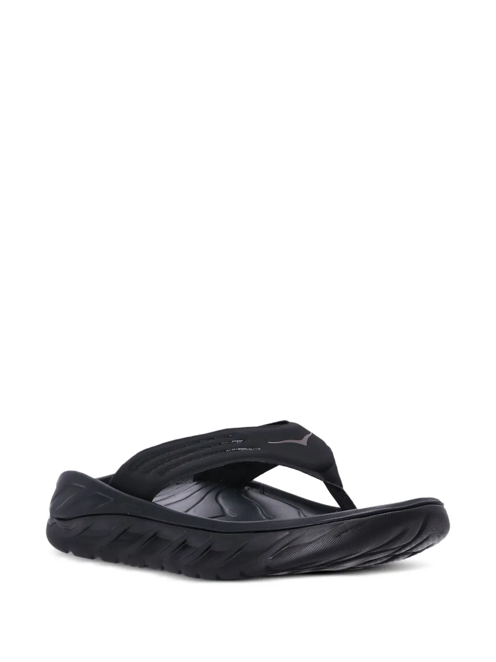 HOKA Ora Recovery flip flops - Zwart