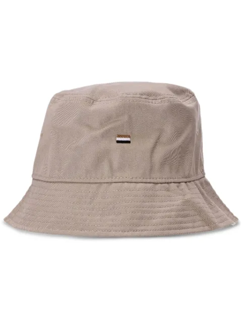 BOSS flag-embroidered bucket hat