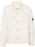C.P. Company Lens-detail long-sleeve shirt - Neutrals