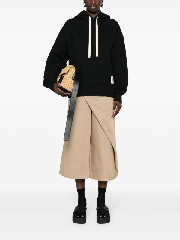 Jil Sander ロゴパッチ パーカー | ブラック | FARFETCH JP Jil Sander ロゴパッチ パーカー | ブラック | FARFETCH JP