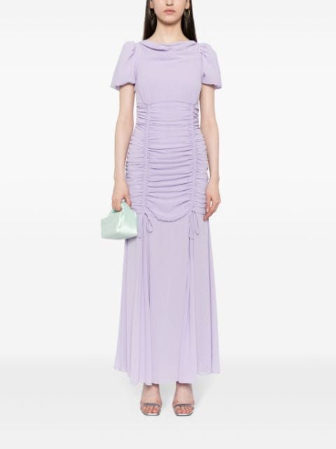 Amandine ruched maxi dress