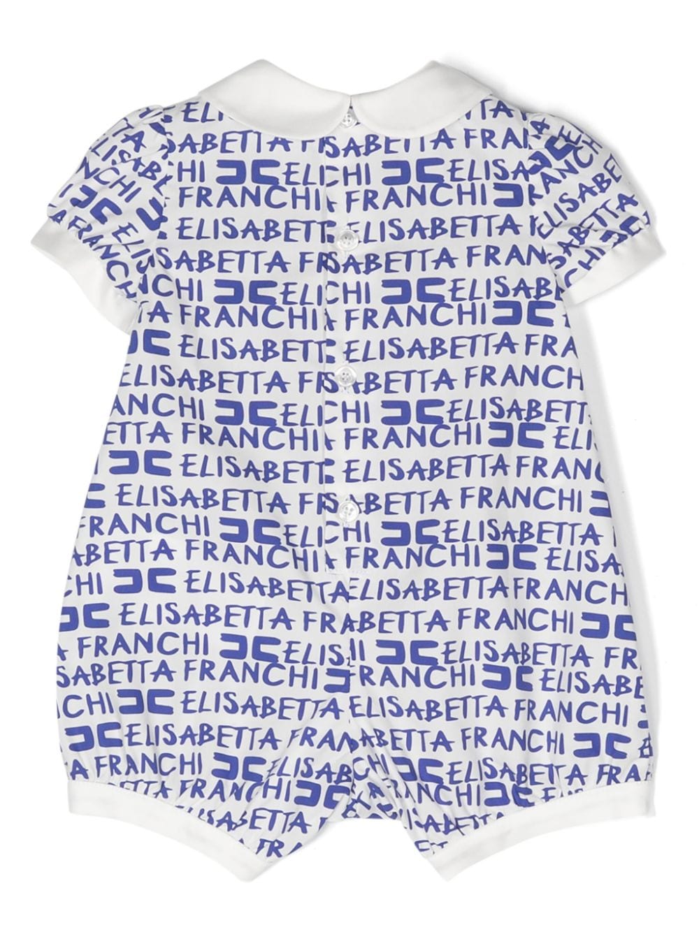 Elisabetta Franchi La Mia Bambina Babypakje met logoprint - Wit
