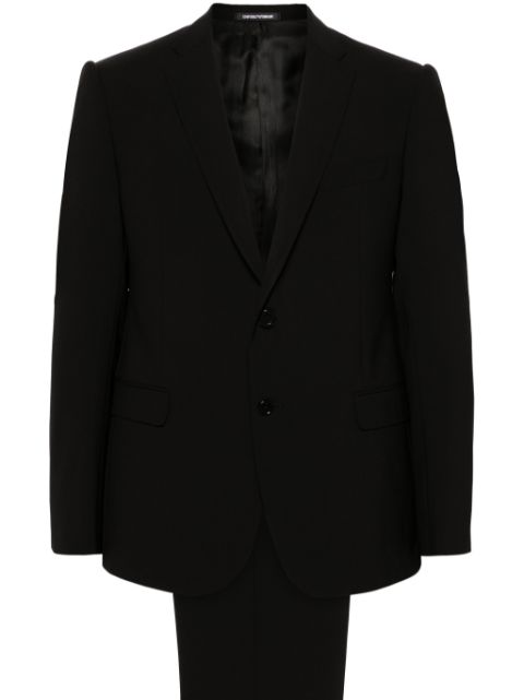 Emporio Armani notch-lapels single-breasted suit Men