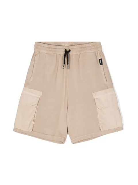 Aspesi Kids elasticated-waist cotton shorts