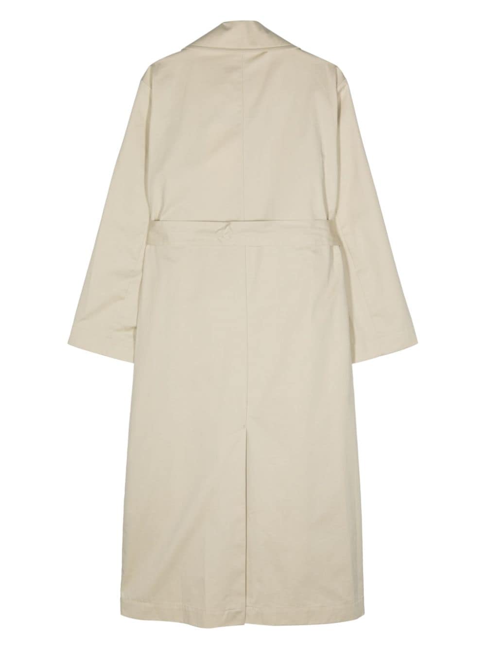 Róhe belted cotton trench coat - Beige