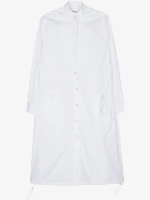 Wales Bonner contrast poplin midi dress