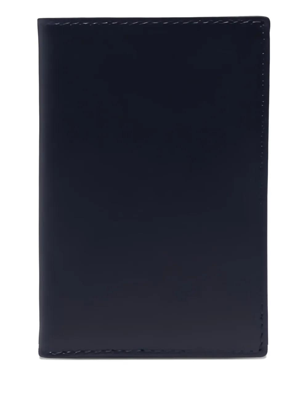 Comme Des Garçons Wallet logo-stamped leather wallet | Blue | Image 1