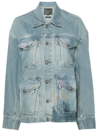R13 Trucker デニムジャケット | ブルー | FARFETCH JP