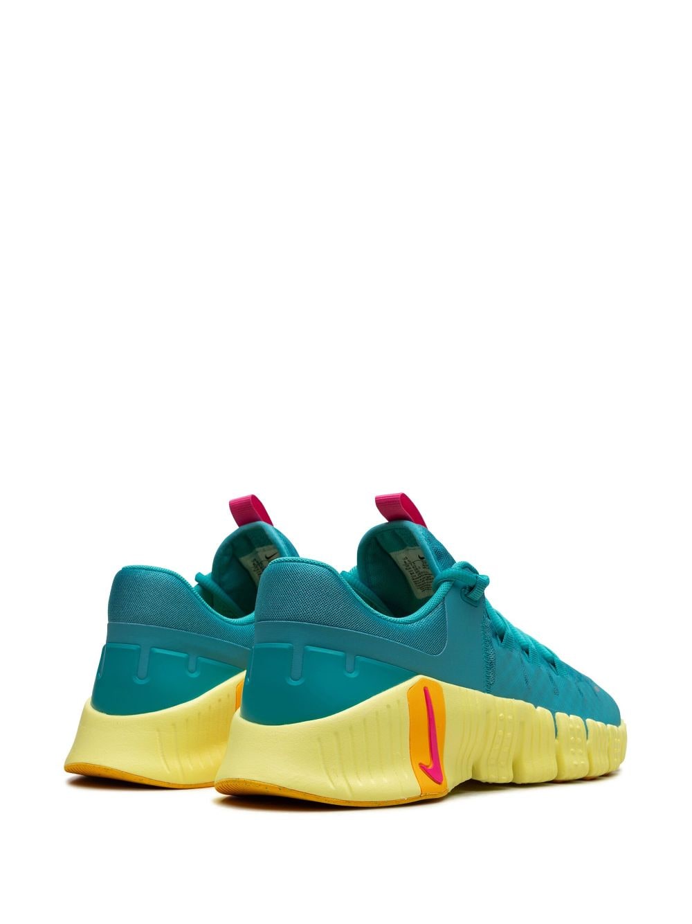 Shop Nike Free Metcon 5 "dusty Cactus/fierce Pink" Sneakers In Blue