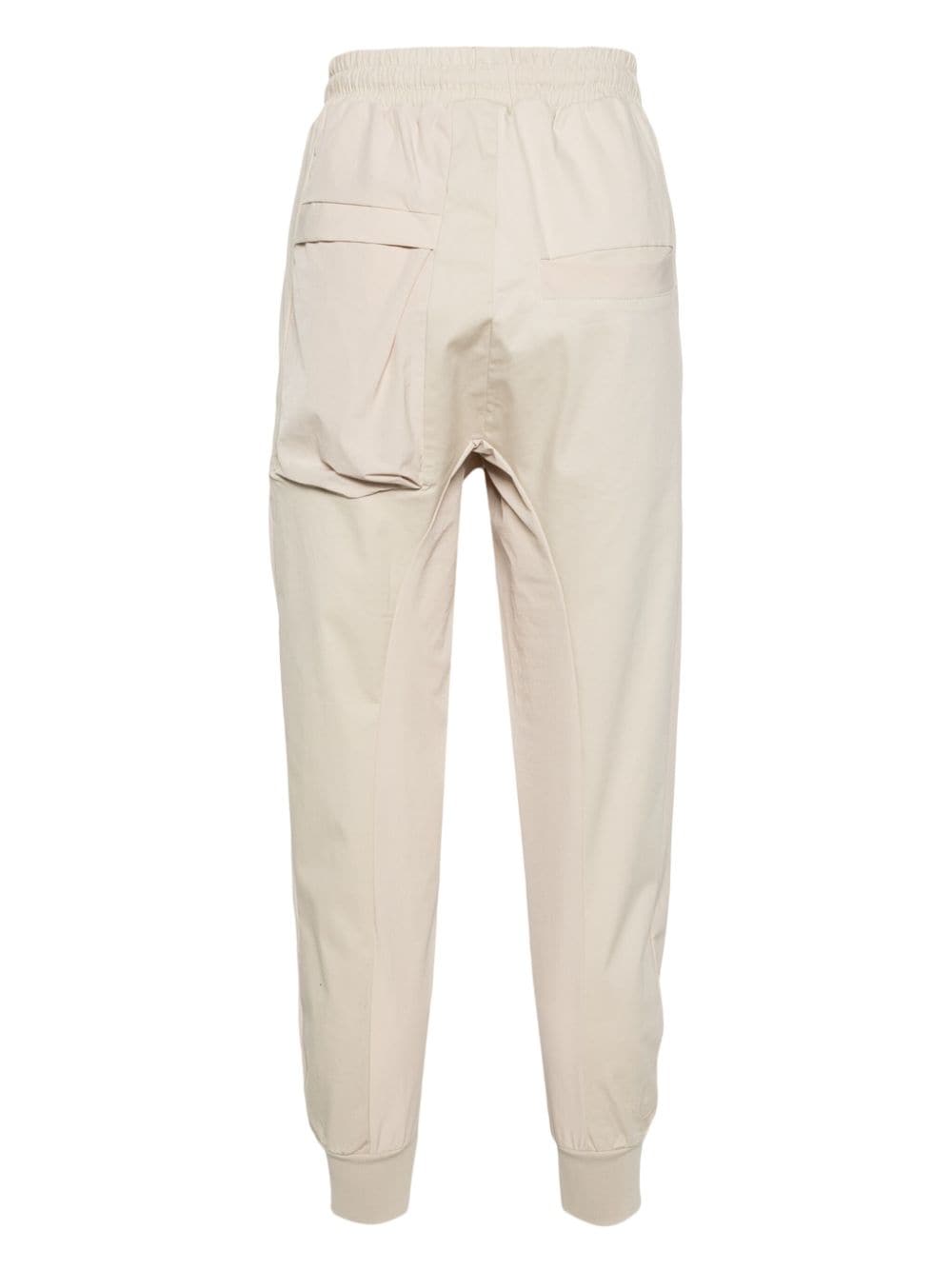 Shop Thom Krom M St 425 Drop-crotch Tapered Trousers In Neutrals