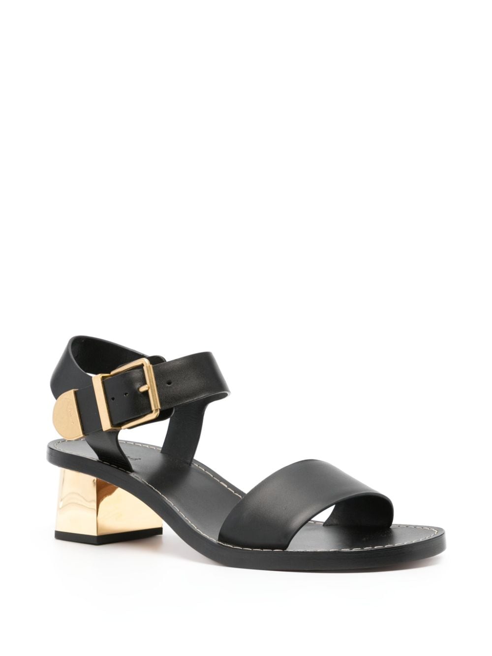 Image 2 of Chloé Rebecca 55mm leather sandals