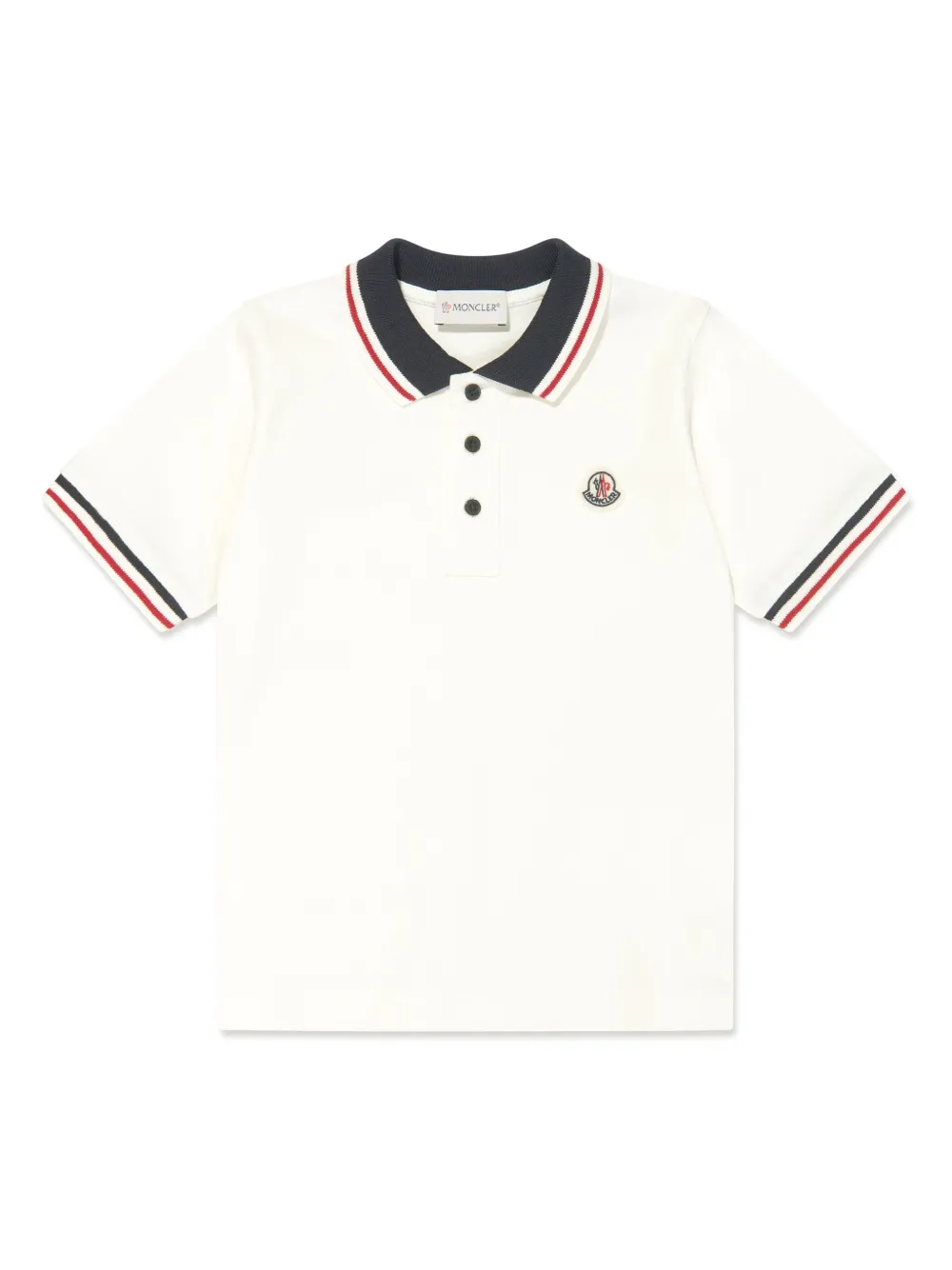 Moncler Enfant Shorts met logopatch Wit