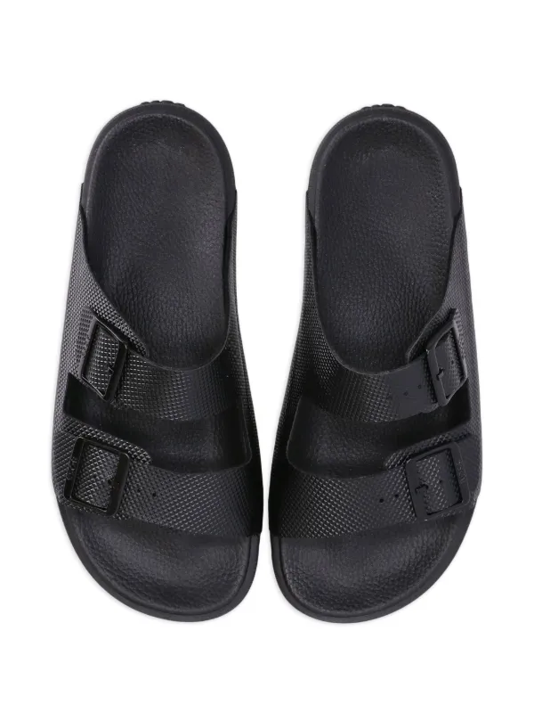 サンダル BOSS Men Sandals Black 1 50536835 007 BOSS Surfley Buckle Sandals | Black | FARFETCH