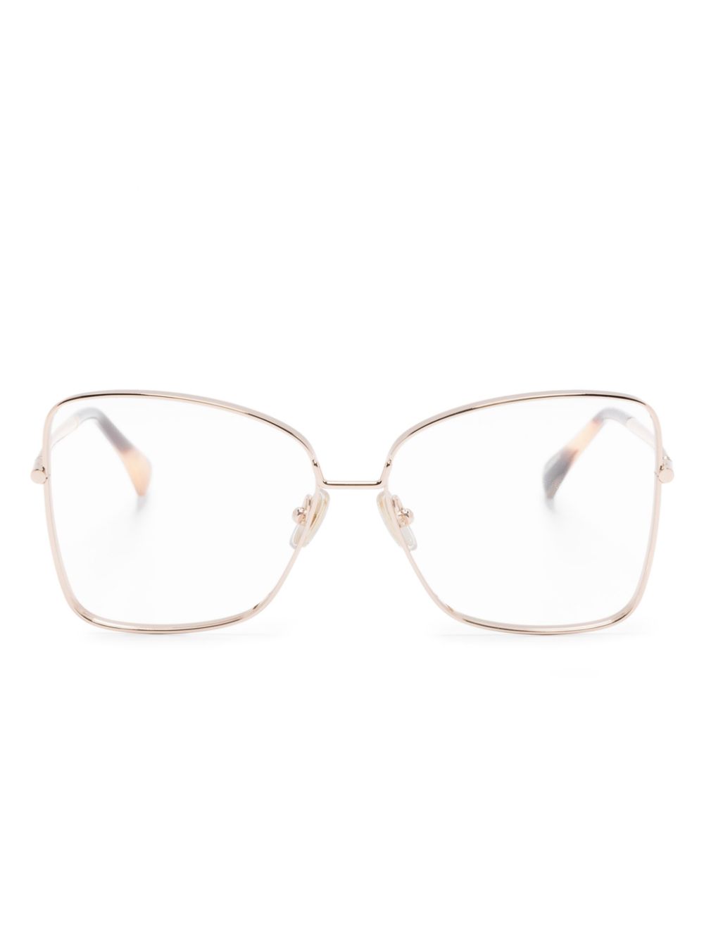 oversize-frame glasses